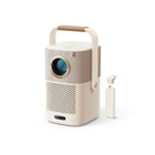 Yaber Wireless FullHD 1080p LCD multimedia projector with JBL WiFi BT T2 Plus speakers - beige