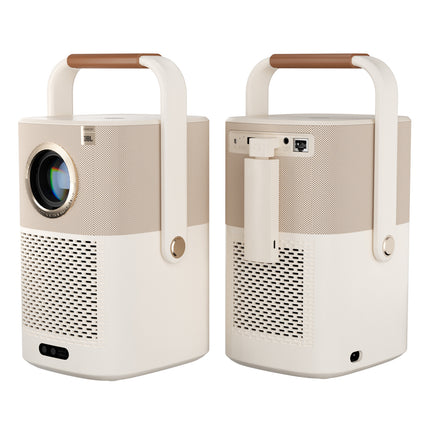 Yaber Wireless FullHD 1080p LCD multimedia projector with JBL WiFi BT T2 Plus speakers - beige – image 2