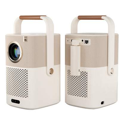 Yaber Wireless FullHD 1080p LCD multimedia projector with JBL WiFi BT T2 Plus speakers - beige – image 2