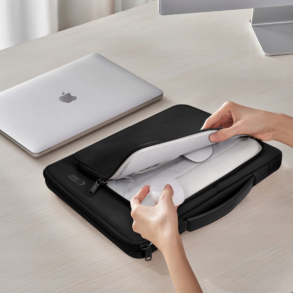 Tech-Protect Laptop case bag 13-14'' Basic Bag - black – image 7