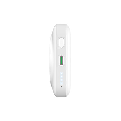PURO 10000mAh USB-C MagSafe wireless powerbank with stand - white – image 4