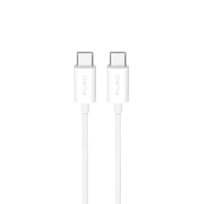PURO USB-C TPE cable 25W 3m - white