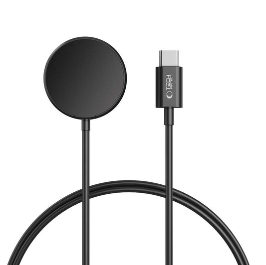 Tech-Protect Inductive charger for Samsung Galaxy Watch USB-C 100cm - black