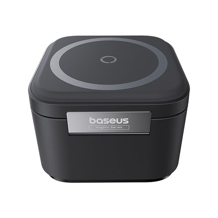 BASEUS 3in1 inductive charger for MagSafe 25W smartwatch phone - black – image 5