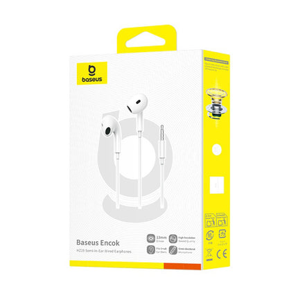 BASEUS Wired mini jack in-ear headphones - white – image 6