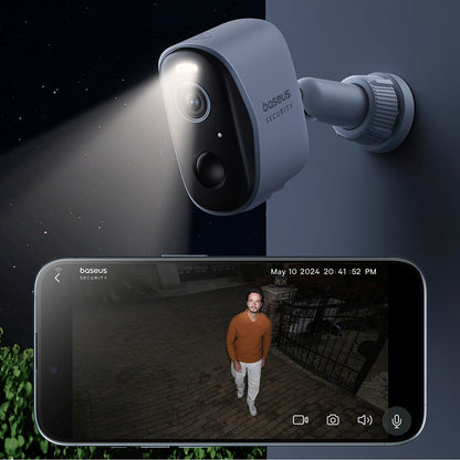 BASEUS Security N1 outdoor camera for 2K surveillance - white – image 9