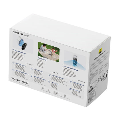 BASEUS Outdoor surveillance camera with 2K Wi-Fi 7800 mAh floodlight – image 5