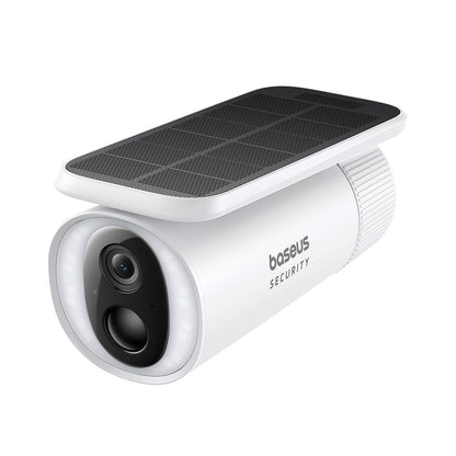 BASEUS Security S1 outdoor solar camera for 2K surveillance 8x 8 GB 400 lm – white – image 3