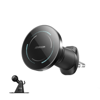 JOYROOM Inductive car charger for a phone on a MagSafe grid - black