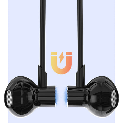 DUDAO U5 Max Bluetooth wireless headphones with neckband - black – image 10