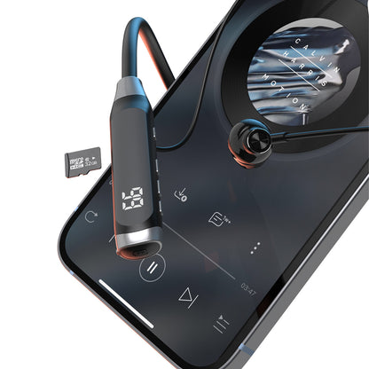 DUDAO U5 Max Bluetooth wireless headphones with neckband - black – image 2