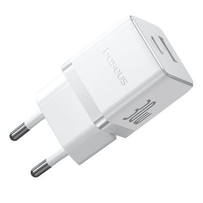 BASEUS Palm 30W USB-C USB-A wall charger - white – image 3