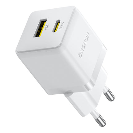 BASEUS Palm 30W USB-C USB-A wall charger - white – image 5