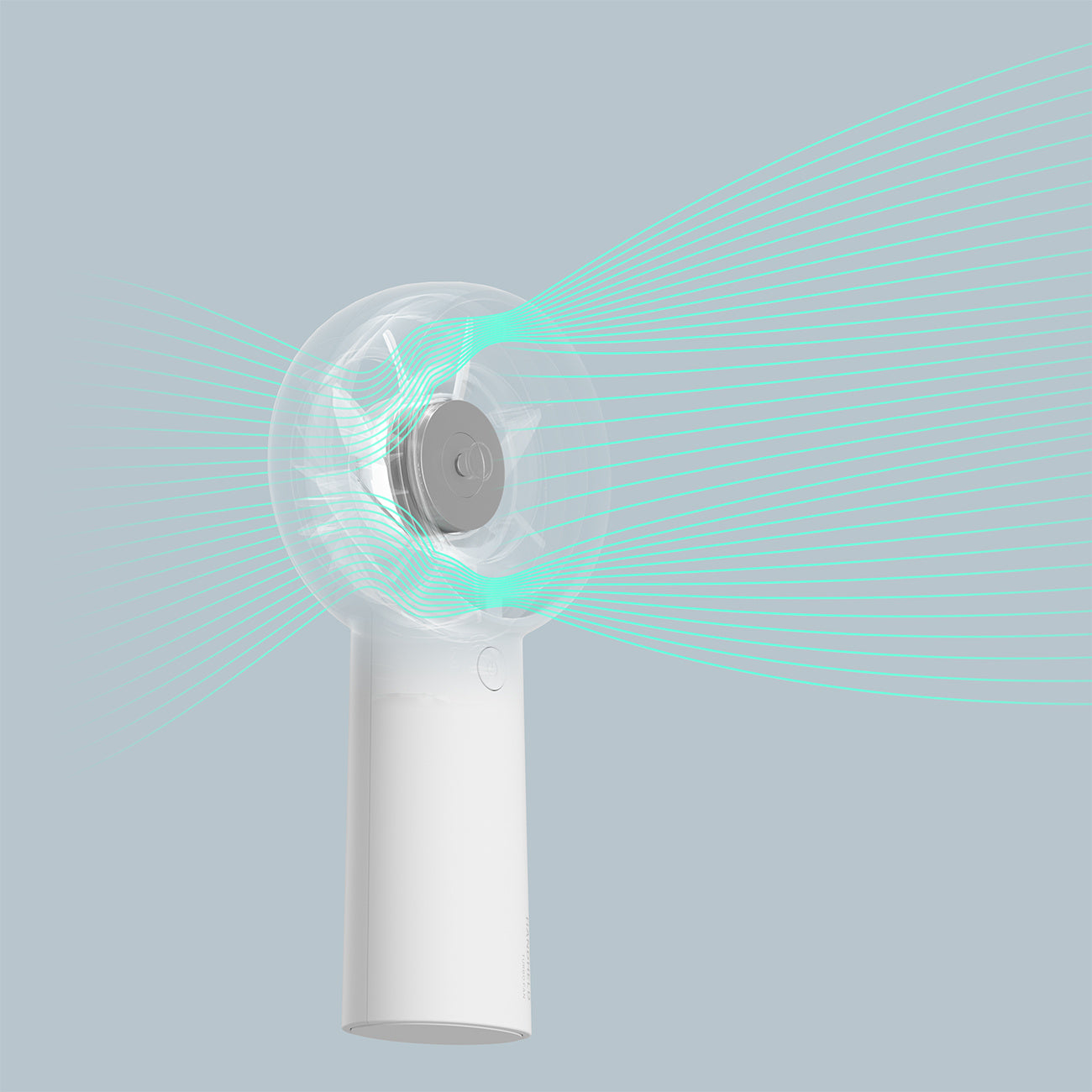 Jisulife Mini fan portable fan USB-C 4000mAh - white – image 10