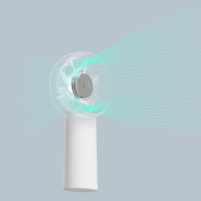 Jisulife Mini fan portable fan USB-C 4000mAh - white – image 10