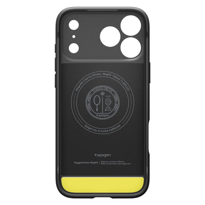 SPIGEN Protective case for iPhone 17 Pro Rugged Armor Mag MagSafe - matte black – image 3