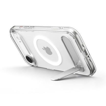 SPIGEN Protective case with stand for iPhone 17 Air Ultra Hybrid ''S'' MagSafe - transparent and white – image 6