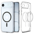 SPIGEN Protective case for iPhone 17 Air Ultra Hybrid MagSafe - transparent and gray