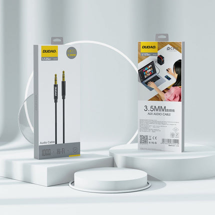 DUDAO AUX stereo mini jack cable 3.5mm 1m - black – image 8