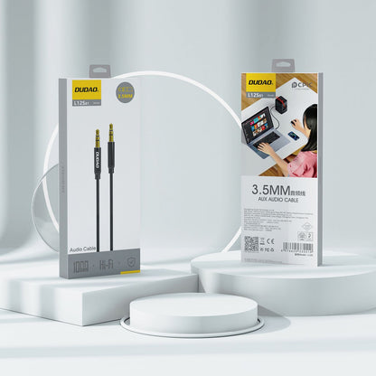DUDAO AUX stereo mini jack cable 3.5mm 1m - black – image 8