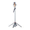 WOZINSKY Selfie stick telescopic photo tripod with double lamp and phone holder 1.75m