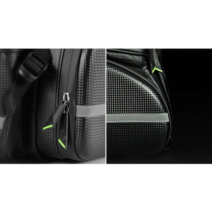 ROCKBROS Bicycle bag with foldable trunk pockets, 35 l - black – image 10
