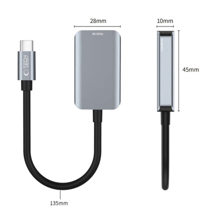 Tech-Protect USB-C - HDMI 4K 60Hz adapter - black – image 2