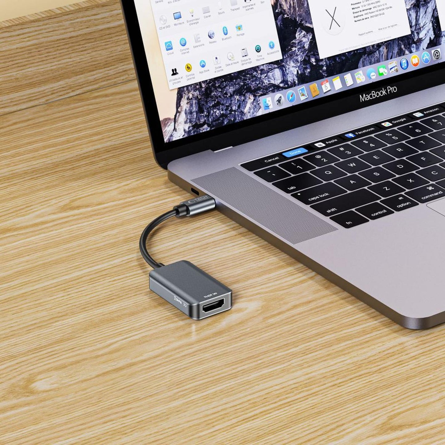 Tech-Protect USB-C - HDMI 4K 60Hz adapter - black – image 3