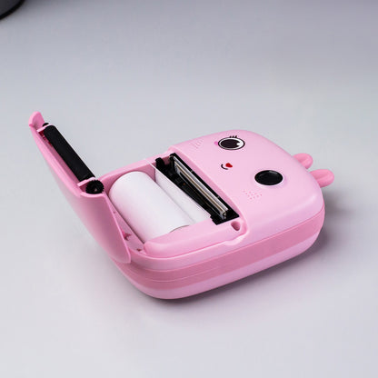 HURTEL Mini thermal printer with camera and camera HURC10R - pink – image 7