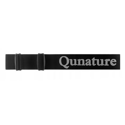 Qunature UV400 anti-fog frameless ski goggles - black – image 2