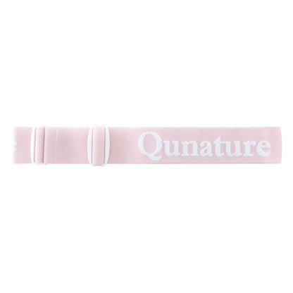 Qunature UV400 anti-fog frameless ski goggles - pink – image 2