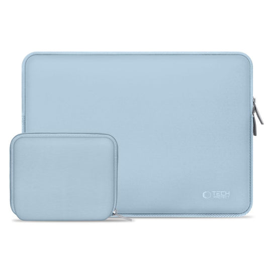 Tech-Protect Neoslim cover bag for laptop tablet 13-14'' + case for accessories - blue