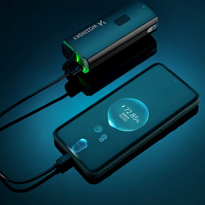 WOZINSKY Front bicycle light with USB-C cable 3000 lm - black – image 6