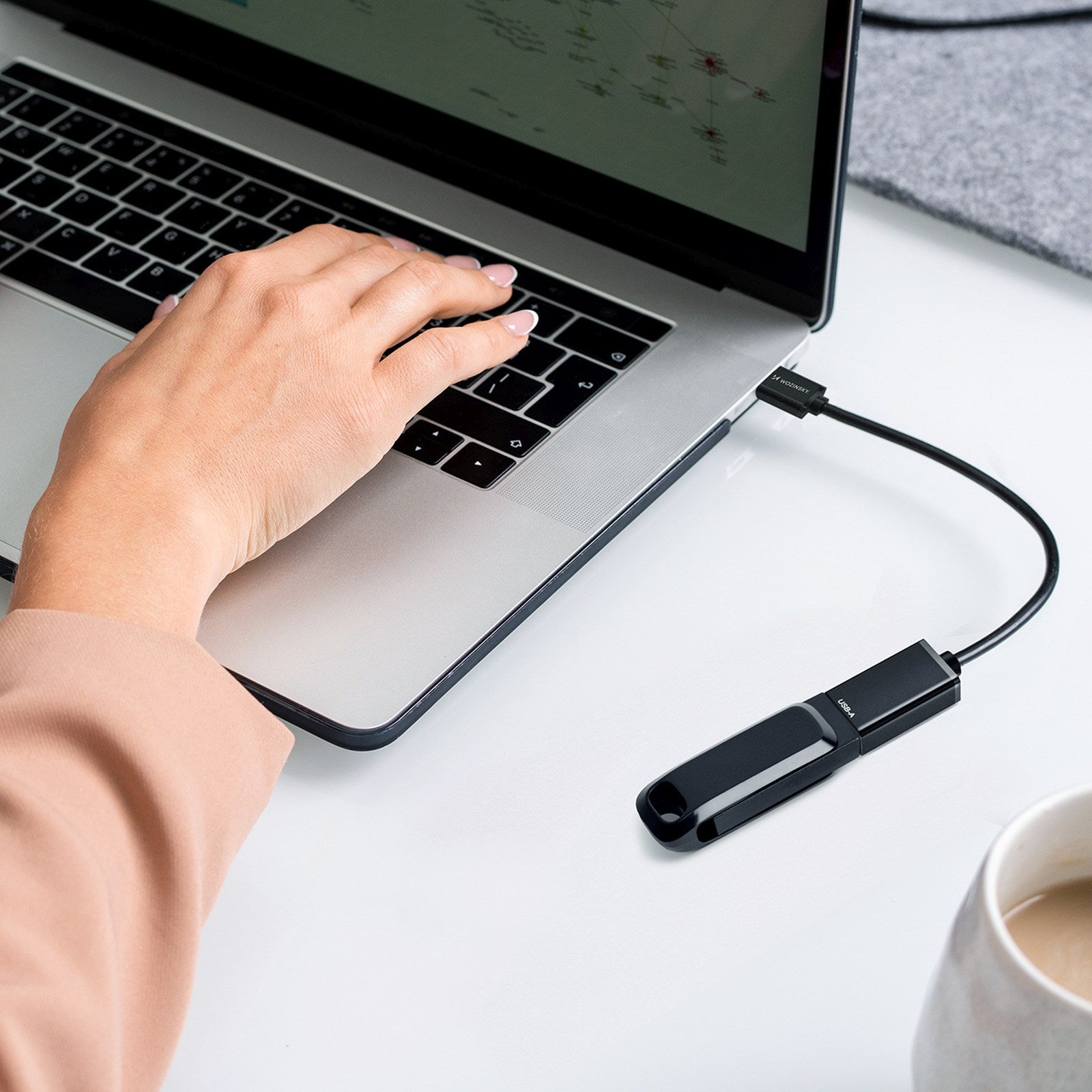 WOZINSKY Power Connector Adapters – USB-C (male) - USB-A (female) OTG – image 6