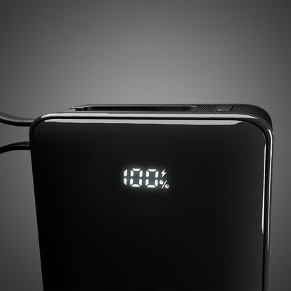 SBS Powerbank 20000mAh USB-A USB-C with built-in display, 20W USB-C cable - black – image 8