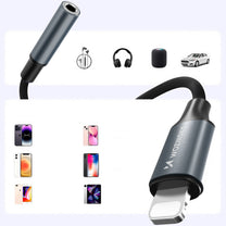 Tech-Protect Power Connector Adapters – iPhone Lightning adapter - 3.5mm mini – image 12