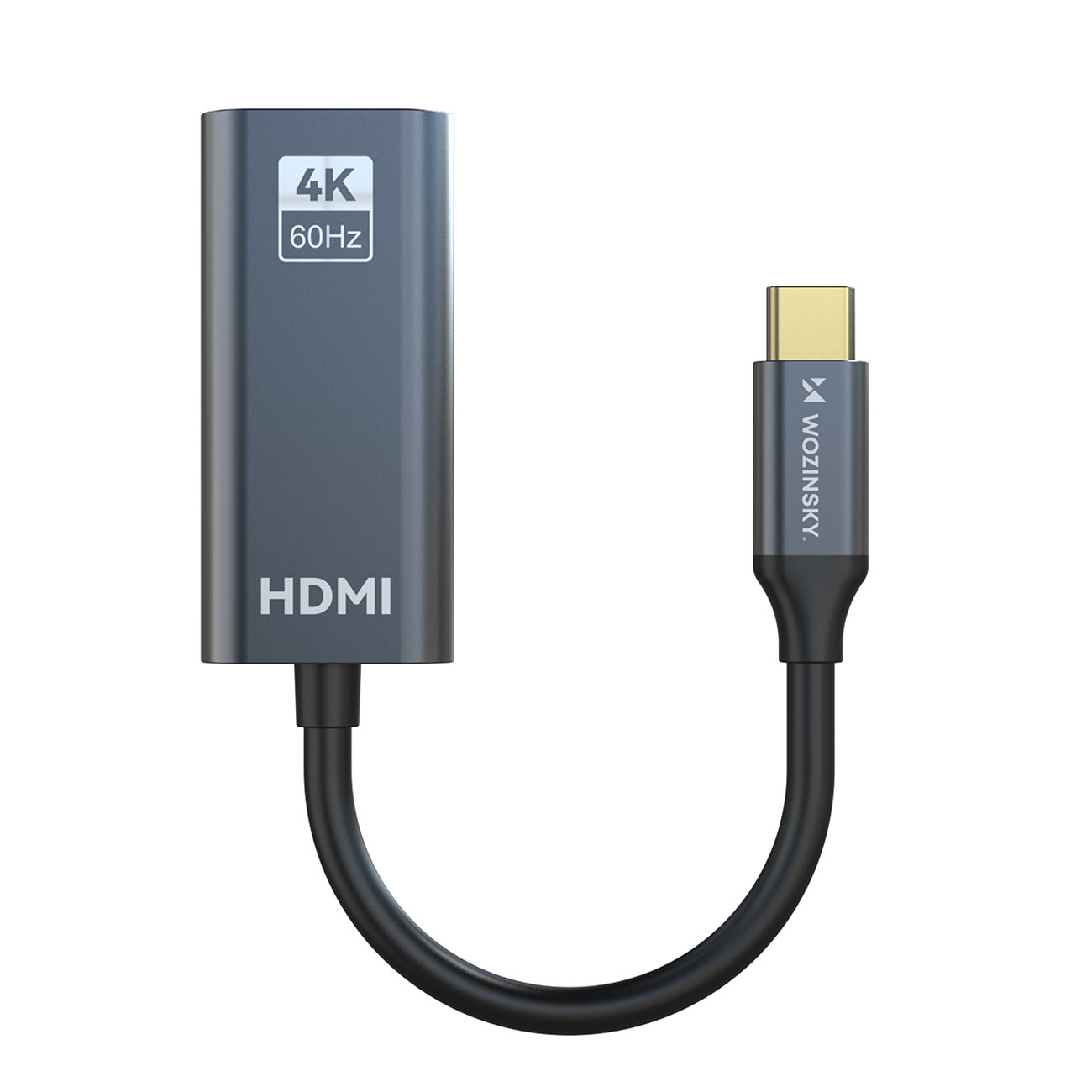 WOZINSKY Power Connector Adapters – USB-C - HDMI 4K 60Hz adapter
