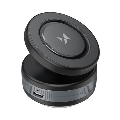 WOZINSKY Car holder with Qi charger compatible with MagSafe 15W - black – image 2