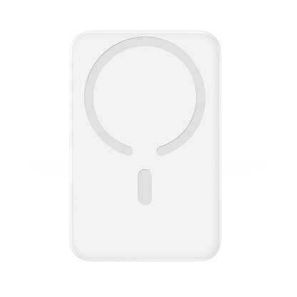 BASEUS EnerFill FM11 10000mAh 22.5W MagSafe wireless powerbank with 30cm USB-C cable - white – image 4