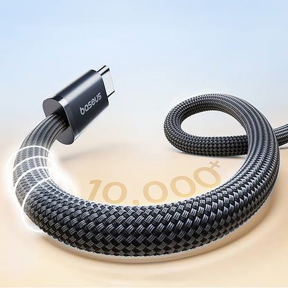 BASEUS Cable tangle-free USB-C 100W 1m - black – image 8