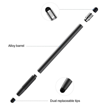 JOYROOM JR-DR01 passive stylus for touch screens, 2 tips - black – image 3