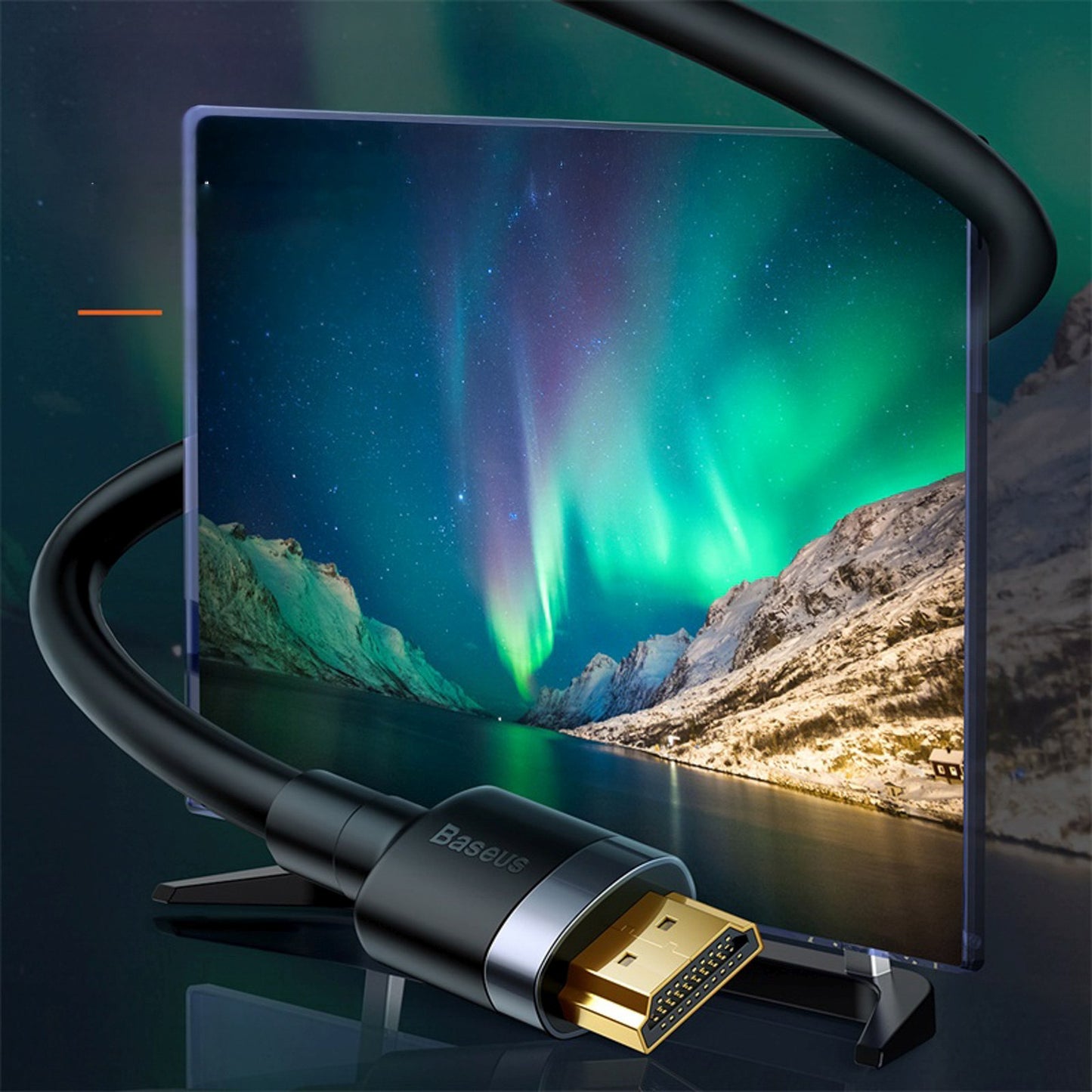 BASEUS Audio & Video Cables – HDMI 4K audio video cable – image 10