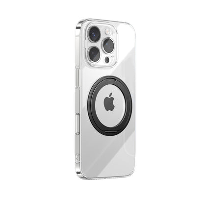 JOYROOM Case cover with 360 ring-stand for iPhone 16 Pro MagSafe - black