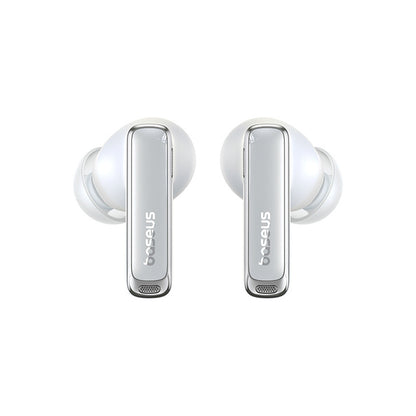 BASEUS Bowie M2s Ultra TWS wireless headphones with screen - white – image 4