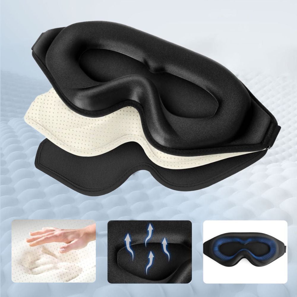 Tech-Protect Eyeshade Sleep Mask - black – image 4