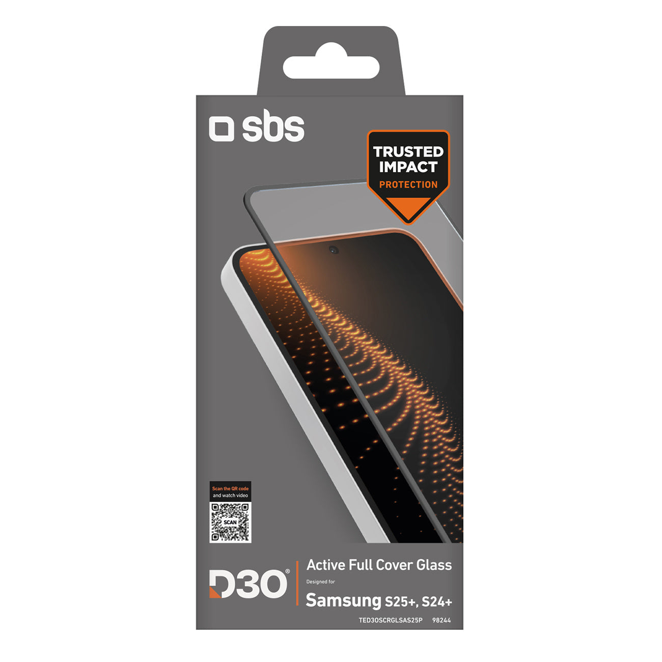 SBS Retail Display Cases – Tempered glass for Samsung Galaxy S25+ – image 3