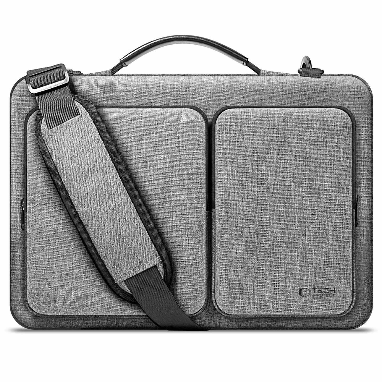 Tech-Protect Defender Bag case for a 15-16" laptop - gray