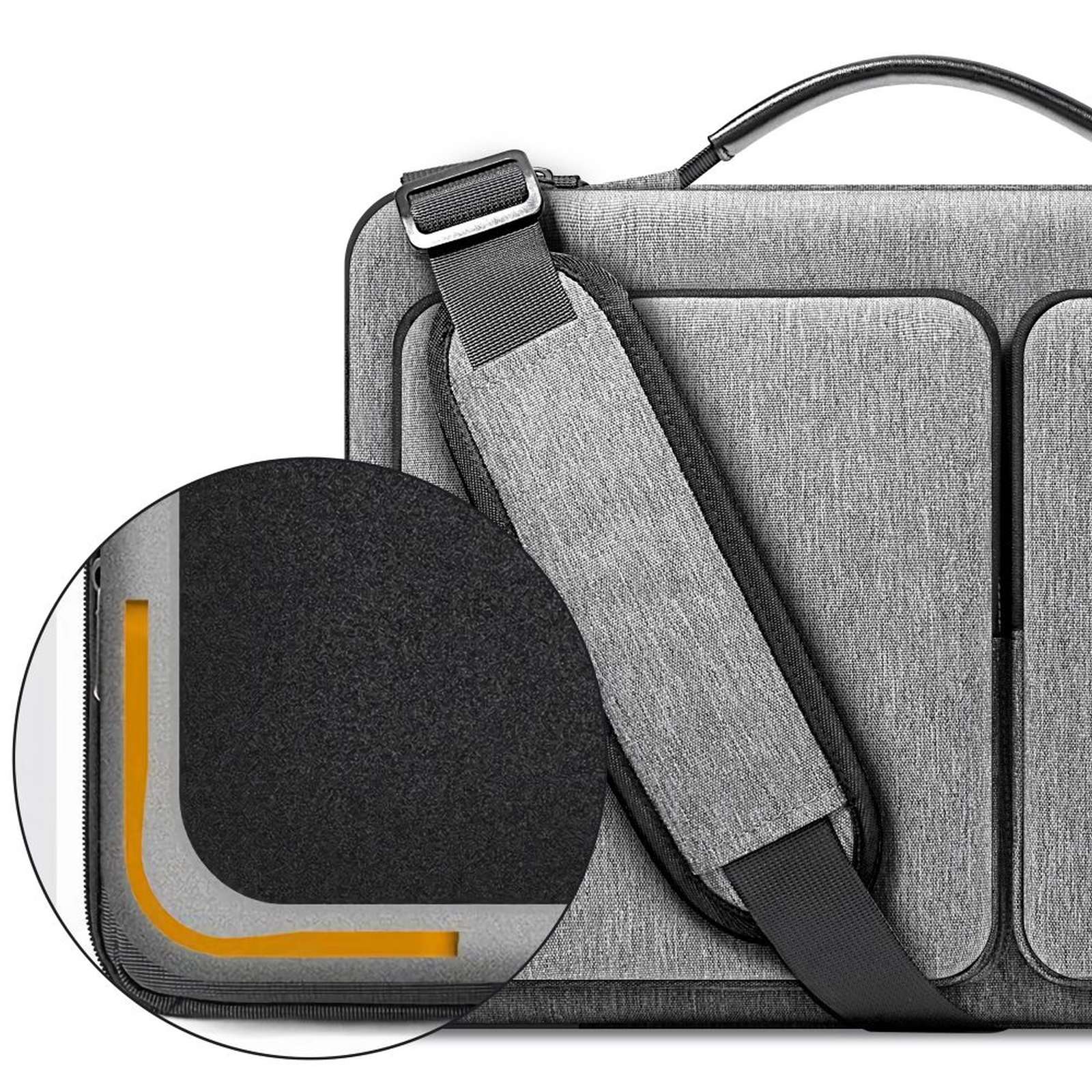Tech-Protect Defender Bag case for a 15-16" laptop - gray – image 5
