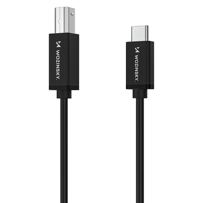 WOZINSKY USB-B - USB-C scanner printer cable 1m - black – image 15