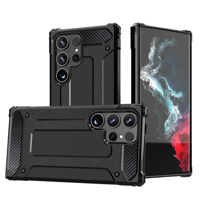 HURTEL Armored hybrid case for Samsung Galaxy S25 Edge Hybrid Armor - black